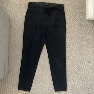 ZARA Suede Leggings